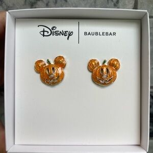 BaubleBar Mickey Pumpkin Earrings
